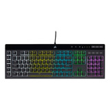 Teclado Gamer Corsair K55 Rgb Pro Lite, Teclas Macro, Inglés Color Del Teclado Negro