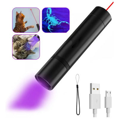 Lámpara Uv Recargable Con Láser Infrarrojo