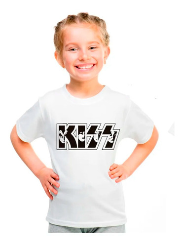 Polera Banda Musical Kiss Niñas/niños/jovenes