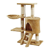 Rascador Gato Con Hamaca Y Escalera 96cm Alto