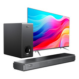 Barra De Sonido Hiwill 120w Para Tv 4k Y Hd