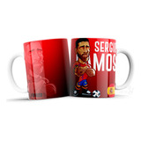 Taza Personalizada Sergio Ramos España Importada