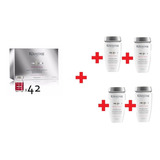 Premium6  Kit Kerastase Caja Aminexil Anticaida + 4 Shampoo 