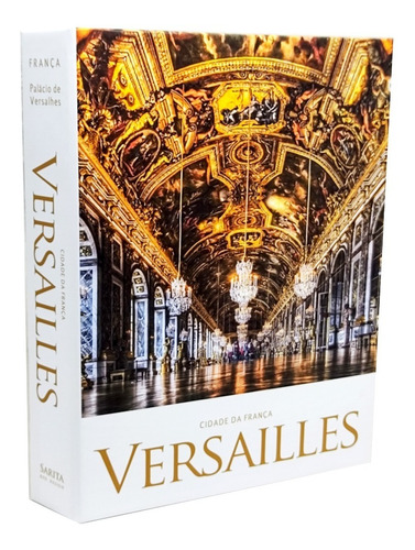 Caixa Livro Decorativa Grande 31x23,5x5cm - Versailles