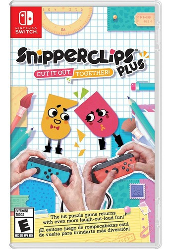Snipperclips Plus Cut It Out Together - Nintendo Switch