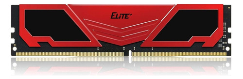 Memoria Ram Elite Plus Color Rojo/negro  8gb 1 Team Group Tprd48g3200hc2201