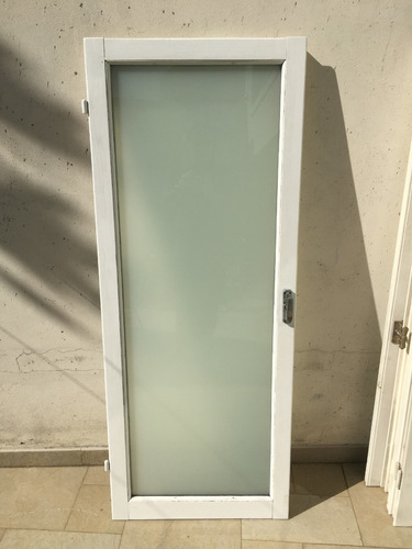 Ventana De Madera Sin Marco Con Vidrio Laminado Blanco 3+3  