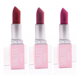 Lote 3 Labial Mate Sinless Beauty