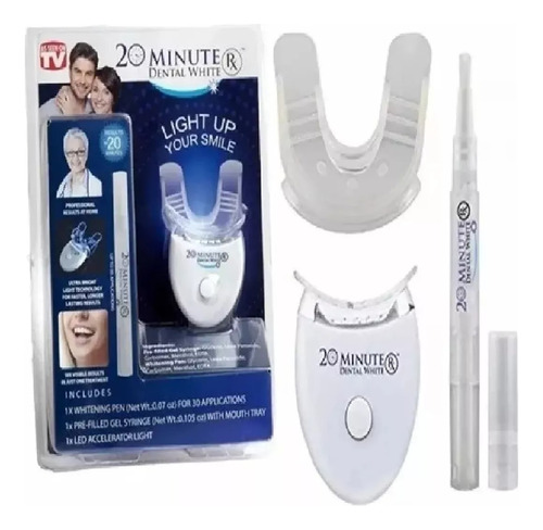 Kit De Blanqueamiento Dental White Luz Led 20 Minutes
