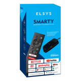 Elsys Smarty Box Etri01 De Voz Full Hd 8gb Preto Com 1gb Ram