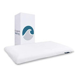 Almohada De Gel De Espuma De Memoria Ultra Delgada Bluewave 