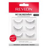 Set De Pestañas De Mink Revlon Mas Volumen 3 Pares Reusables