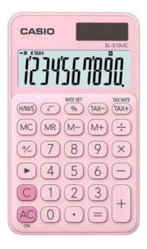 Calculadora De Bolso 10 Dígitos Casio Sl310uc