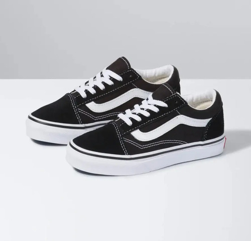 Tenis Vans Old Skool Kids Vn000w9t6bt  | Envío gratis