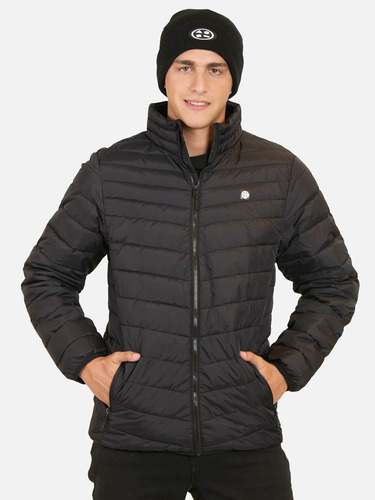 Parka Puffa Haena Negro Hombre Maui And Sons