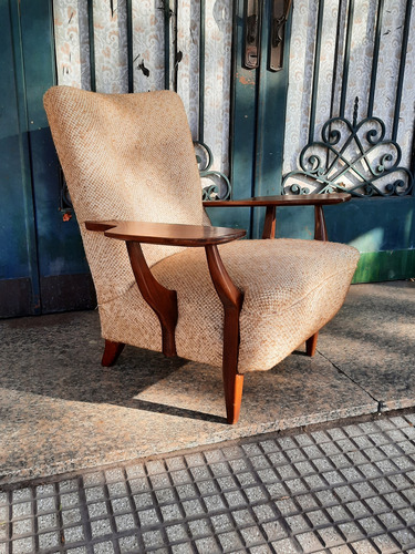 Raro Sillon Bandeja Retro Diseño Vintage Mid Century 