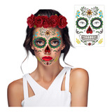 Disfraz Sticker Catrina Mexicana Disfraz Halloween