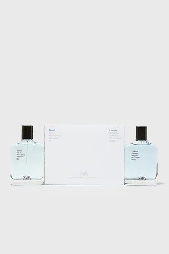 Perfumes Zara Man Seoul-lisboa Duo X 100ml Originales