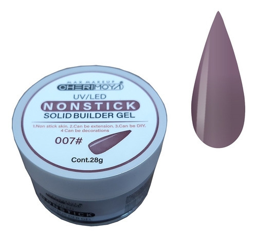 Gel De Construcción Solido Nonstick Cherimoya 28gr.