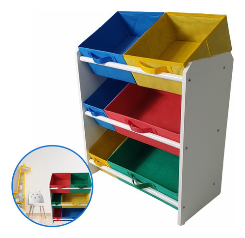 Organizador De Brinquedos Montessoriano Infantil Prateleira