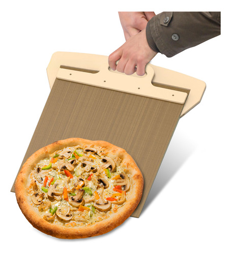 Pizza Peel Pizza Slider, Horno De 12 Paletas, Pulgadas, Para