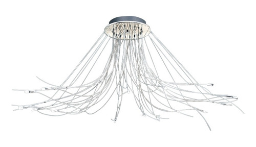 Lampara Colgante Techo Araña Flexi 18 Luces Led Moderna