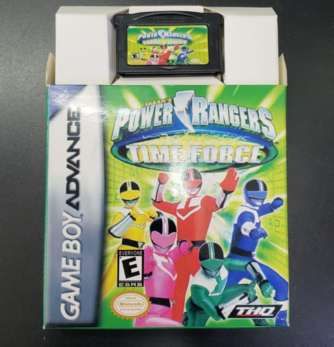 Cartucho Power Rangers Time Force | Para Gba -mg- 
