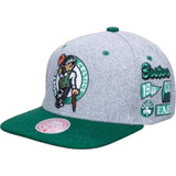 Gorra Mitchell & Ness Boston Celtics Patch Snapback