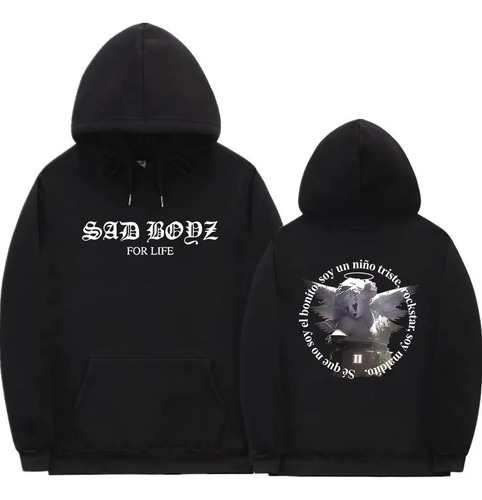 Sudadera Con Capucha Con Estampado Gráfico Junior H Sad Boyz