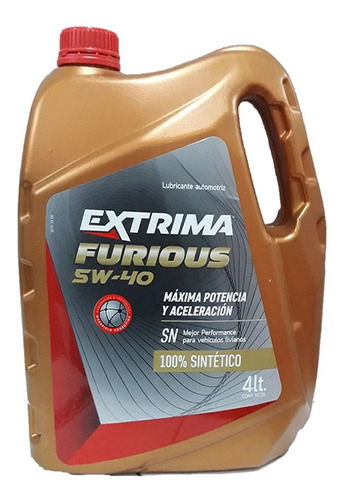 Extrima Furious 5w40 100% Sintetico