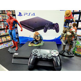 Playstation 4 Slim 1000gb Revisado Higienizado Com Gta 5,com Nota Fiscal!