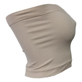 Pack 2 Top Strapless Básico Spandex