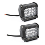 2 Faros Proyector Auxiliar Led 36 W Luz Blanca F30 Cuotas