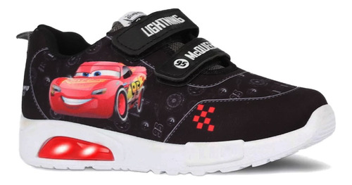 Zapatillas Footy Con Luces Cars Disney Nene Oficial