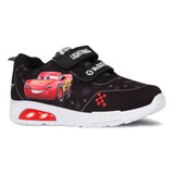 Zapatillas Footy Con Luces Cars Disney Nene Oficial