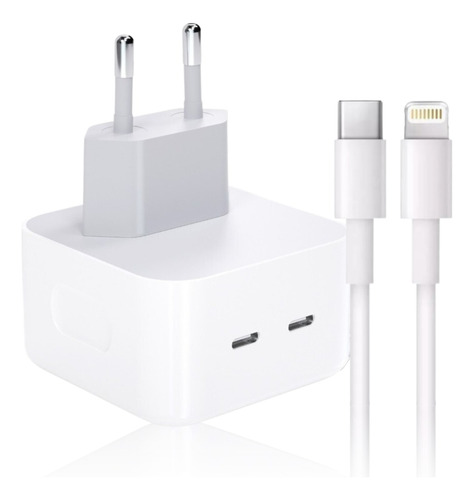 Carregador Turbo 40w Usb-c Para iPhone 11 12 13 14 Pro Max