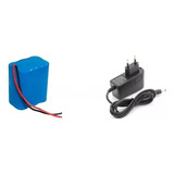 Bateria Pack 11.1 12v 3s 2p 18650 4900mah Com Pcb + Fonte