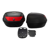 Top Case Moto Tech-x2 51 Litros Cajuela 2 Cascos Maletero