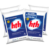 Kit 4 Elevador Alcalinidade Hth Ph Certo Piscinas Total 8kg