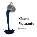 Xícara Flutuante Café Chá Derramado Escultura Cantinho 