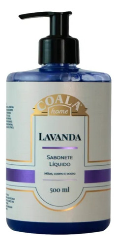 Sabonete Liquido Coala 500ml Lavanda Linha Home Mãos E Corpo