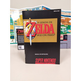 Legend Of Zelda - A Link To The Past Snes (manual Pt-br)