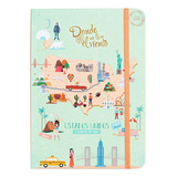 Cuaderno Bitácora De Viaje Estados Unidos - Disney - Ny