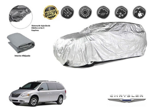 Lona Cubreauto Afelpada Chrysler Town & Country 4.0l 2008
