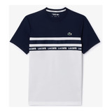 Lacoste Playera De Manga Corta Marino Casual Caballero Th753