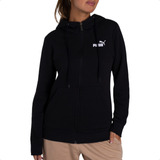 Campera Puma Ess Small Logo C/ Capucha Wns Casual Urbano Ngr