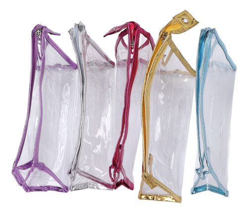 Bolsa De Cosméticos Transparente Impermeable Para Maquillaje