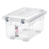 Caixa Organizadora Decorativa Multiuso  4,3 L Transparente