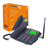 Telefone Celular Fixo De Mesa Aquario 4g Com Wifi Dual Chip