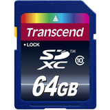 Memoria Sd 64gb Transcend Xc Clase 10 Panasonic Canon Nik